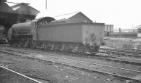 S15 4-6-0 no 30823 stands in the shed yard at Salisbury in August 1960.<br><br>[K A Gray 09/08/1960]