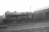 Director 4-4-0 no 62676 <I>Jonathan Oldbuck</I> in the shed yard at Eastfield on 21 July 1951.<br><br>[G H Robin collection by courtesy of the Mitchell Library, Glasgow 21/07/1951]