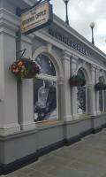 Exterior of 'The Booking Office' at Waverley Bridge.<br><br>[John Yellowlees 22/06/2016]