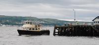 SPT's MV Island Princess heads from Kilcreggan Pier to Gourock in July 2016.<br><br>[Ewan Crawford 26/07/2016]