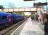 Capital connections: for a small town in Wiltshire, Bradford is remarkably well connected by rail. The train on the left is heading for Cardiff, that on the right is heading for London Waterloo.<br><br>[Ken Strachan 30/04/2016]
