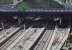 It has been so long since trains have called at Queen Street High Level that a giant spider has started to spin a web across platforms 2,3,4 and 5. Actually, Incy Wincy is spinning a yarn there – headspans are beginning to appear at the north end of the rebuilt platforms.<br><br>[Colin McDonald 21/07/2016]