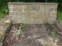 A display board, providing information about the horse drawn Silkstone Waggonway, is sited alongside the A635 between Barnsley & Cawthorne. A small plaque mounted on a low wall, and two short rails, face the road. The waggonway linked various collieries in the area to the canal basin that previously existed on the opposite side of the road to the display. The Silkstone Branch of the L&Y crossed over the road some 100 metres towards Barnsley.<br><br>[David Pesterfield 04/08/2016]