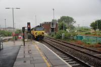 Took the camera out this morning to see the Chirk Kronospan Colas Rail to Baglan Bay wood train (70806) passing through PT.<br><br>[Alastair McLellan 15/07/2016]