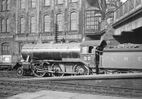 LNER class K3 2-6-0 No 32 stands at the north end of Carlisle under Victoria Viaduct in the 1930s.<br><br>[Dougie Squance (Courtesy Bruce McCartney) //]