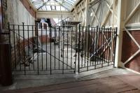 Cabin trunks this way! Former luggage ramp from the luggage platform down to the pier.<br>
<br><br>[Colin Miller 09/08/2016]