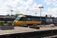 253 001 in original BR colours on the day of the Didcot Railway Centre open day.<br><br>[Peter Todd 27/07/2016]