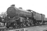 St Margarets B1 4-6-0 61242 <I>Alexander Reith Gray</I> shunting at Galashiels in the summer of 1963. <br><br>[Dougie Squance (Courtesy Bruce McCartney) /07/1963]