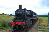 Ivatt Class 2 No.46512. This little engine has been the mainstay of the Strathspey Railway's steam services for the last couple of years and has proved to be a very reliable locomotive.<br><br>[John Gray 27/08/2016]