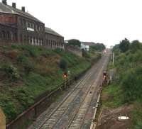 Final concrete bases on the stretch of track down to the tunnel were poured over the weekend - metalwork and wires to link to the bar system can't be far away now. Looking forward to spotting my first AT200!<br><br>[Martin MacGuire 15/09/2016]