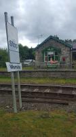 The closed station at Wensley.<br><br>[John Yellowlees 29/08/2016]