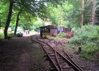 Down in the Forest of Dean something stirred, whirred, chugged, phutted, or made noises hard to describe. There is a variety of unusual motive power at this venue, which is not easy to find, but worth the effort. Entrance is free, and Open Days often correspond to those at Alan Keef Ltd. The mine adit is out of shot to the right beyond the shed.<br><br>[Ken Strachan 17/09/2016]