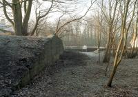 The site of Wemyss Collery, Duncan Pit, in 1992. A siding was provided off the Methil branch but was later connected to the Wemyss Private Railway's Lochhead Colliery line. [Ref query 5988]<br><br>[Bill Roberton //1992]