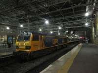 92032 IMechE Railway Division on Sleeper duty at Waverley.<br><br>[John Yellowlees 16/10/2016]