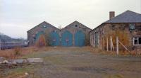 View north of the former workshops in 1989.<br><br>[Ewan Crawford //1989]