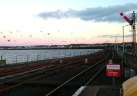 Waiting for a train. Stranraer Harbour, 1 November 2016.<br><br>[Andy Furnevel 01/11/2016]