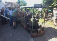 The WZLR is a functioning freight railway - it delivers timber from the gates of the museum to the wood store. Here is the proof. Revenue earning? Well, not exactly... notice the use of threaded steel pipes to make the exhaust system. [see image 56461]<br><br>[Ken Strachan 29/08/2016]