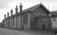 A 1978 view of the up platform building at Newburgh.  A curiosity was the survival of hand-written steam loco numbers on the woodwork under the canopy.  The building was demolished in 2016. So there won't be a Laurencekirk-style re-opening ...<br><br>[Bill Roberton //1978]