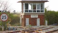 Sleaford South box opened 1957 closed and closed in 2014. The line to the left runs to Sleaford station and that to the right 'bypasses' it on the way to Ruskington.<br><br>[Ian Dinmore //]