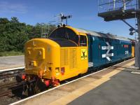 37 401 at Barrow 13 July 2015.<br><br>[Ian Dinmore 13/07/2015]