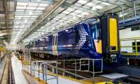 ScotRail passengers travelling on the Edinburgh – North Berwick/Dunbar service are to benefit from more seats, improved accessibility, at-seat power points and better Wi-Fi.<br>
<br>
On 11 December, the first of 70 new Hitachi electric trains arrived in Scotland to begin overnight testing, ahead of trains entering service from autumn 2017. The Edinburgh – North Berwick / Dunbar service will see new trains during 2018 and will mean that there will be 40 per cent more seats on this line at peak times by December 2018.<br><br>[ScotRail 11/12/2016]