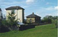 The former Wansbeck platform at Reedsmouth Junction in 2002. The station building and former signalbox have become housing.<br>
<br><br>[Mike Shannon /05/2002]