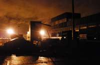 Longannet Mine in January 2008. Surface buildings survived for some time after the closure in 2002 when the workings flooded.<br><br>[Ewan Crawford 04/01/2008]