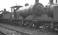 Reid J35 0-6-0 64515 stored awaiting disposal at Boness Harbour in February 1962. The ex-NBR locomotive had been withdrawn from St Margarets three months earlier and was finally cut up by Messrs Connell of Coatbridge in January 1963.<br><br>[K A Gray 26/02/1962]