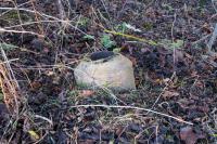 This is the base of the signal post at the west end of Roxburgh Viaduct [see image 25229].<br><br>[Ewan Crawford 27/12/2016]