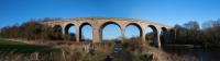 Roxburgh Viaduct viewed from the south under a wonderful blue winter sky. Roxburgh Junction station was off to the left.<br><br>[Ewan Crawford 27/12/2016]