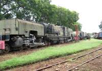 East Africa Railways Beyer-Garratt 5505 at Kenya Railway Museum, Nairobi, in March 2014.<br><br>[Alistair MacKenzie 17/03/2014]