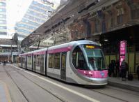 Trams now pass Snow Hill [see image 46258], the stop for which station is called St.Chad's; and run to New Street, where the stop is called Grand Central. Do pay attention, 007.<br><br>[Ken Strachan 27/12/2016]