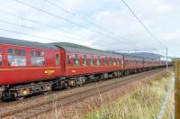 6233 Duchess of Sutherland hauling West Coast Railways Royal Scot from Stafford to Stirling [see image 57818] on the 2nd of October 2010.  Perhaps at least 12 coaches were partly due to her being at least 30 minutes down at this point.<br><br>[Norman Glen 02/10/2010]