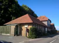 Here is the other end of the L&B [see image 44005] in August 2016. This building was a café for a while, but is now a private house. View looks towards the town and sea.<br><br>[Ken Strachan 28/08/2016]