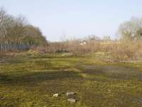 The site of the sidings which once served Daldowie Colliery from the G,B,H&C line. The pit was also connected to the Rutherglen and Coatbridge line. <br><br>[Colin McDonald 14/02/2017]