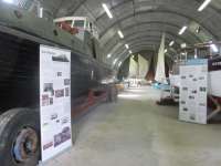 Interior of one of the huts at the Lyness Submarine Base.<br><br>[John Yellowlees 03/07/2016]