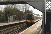 442 024 on an express to London Waterloo.<br><br>[Peter Todd 13/02/2017]