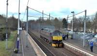 WCR 47245 works 0Z92 through Holytown from Fort William to Steamtown Carnforth.<br><br>[Ken Browne 09/03/2017]