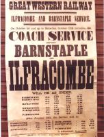 GWR Ilfracombe Poster from 1882.<br><br>[Ian Dinmore //2016]