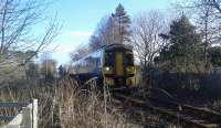 A Kyle of Lochalsh service crawling towards Dingwall middle crossing on 15th March 2017.<br><br>[Brian Smith 15/03/2017]