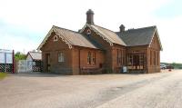The 1876 station at Langwathby on the Settle & Carlisle line, seen here on the morning of 6 May 2006. The building now houses its own version of the 'Brief Encounter' cafe.<br><br>[John Furnevel 06/05/2006]