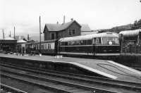 This is a BR Publicity photographs designed to be handed out and used for promotional purposes. The wording on the back says roughly PR&PO British Railways Please Acknowledge.<br>
<br>
This photograph is particularly unique in that it shows a Class 31 at Mallaig on 11th July 1958 when on trial in Scotland.<br><br>[PR&PO British Railways (Douglas Blades Collection) 11/07/1958]