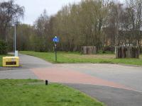 View north west over the site of the station today.<br><br>[Colin McDonald 29/03/2017]