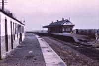 Elie station in 1967, taken after track-lifting. I placed the sign to make it show. How I wish I had kept that sign but it would never have fitted into my Morris Minor! I did find waybills from every pre-grouping company in the old booking office and donated them to SRPS at Bo'ness.<br><br>[Jim Scott //1967]