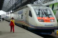 Helsingfors  (Helsinki) on 3-3-17. The Allegro for St. Petersburg awaits departure.<br><br>[Colin Miller 03/03/2017]