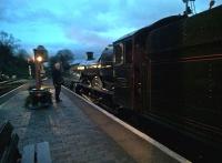 Bradley Manor prepares to go gently into the night, in the general direction of Kidderminster.<br><br>[Ken Strachan 18/03/2017]