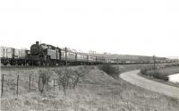 Fairburn tank 42131 approaching Waterside on 28 March 1959 with a Dalmellington - Kilmarnock train.<br><br>[G H Robin collection by courtesy of the Mitchell Library, Glasgow 28/02/1959]