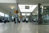 Behind the ticket barrier at Haymarket on 24/04/2017, looking across the platforms. This structure replaced a mere footbridge in the reconstruction a few years ago. Who can forget coming up the escalators for the first time and momentarily wondering where the heck you were?<br><br>[David Panton 24/04/2017]