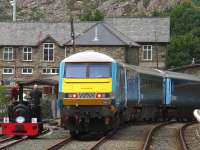 Little & Large at Blaenau Ffestiniog on 28 September 2013 - take #2. [See image 58982]<br><br>[Ian Dinmore 28/09/2013]