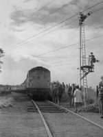 5307 stops for a photo at Kincardine Station with the Dunfermline Lower - Perth leg of the <I>Scottish Steam Special No.3</I> on 8 September 1973.<br><br>[Bill Roberton 08/09/1973]